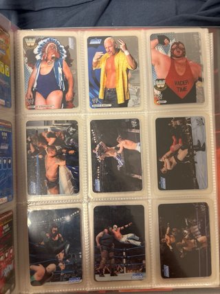 Álbum WWE Pressing Catch + Cartas