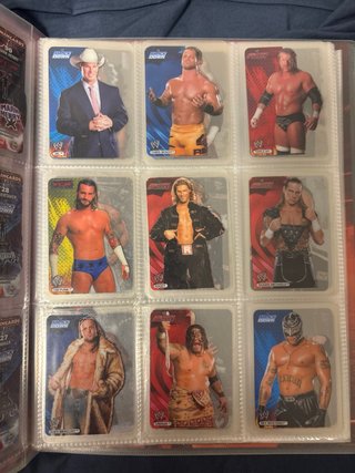 Álbum WWE Pressing Catch + Cartas