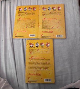 PACK 3 Libros de Geronimo Stilton x 8€