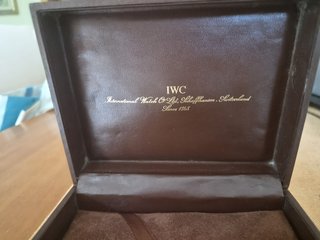Scatola Orologio IWC Schaffhausen Vintage