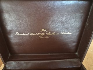 Scatola Orologio IWC Schaffhausen Vintage