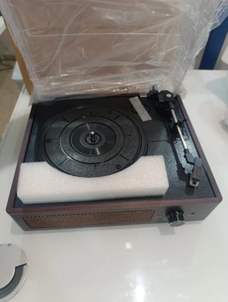 Tocadiscos Mersoco Marrón vintage