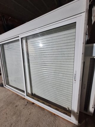 Ventana aluminio 225x165 cristal normal