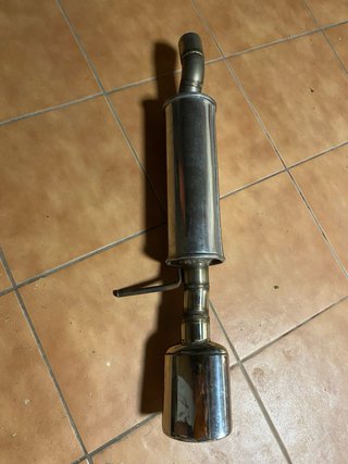 Tramo final silencioso recto