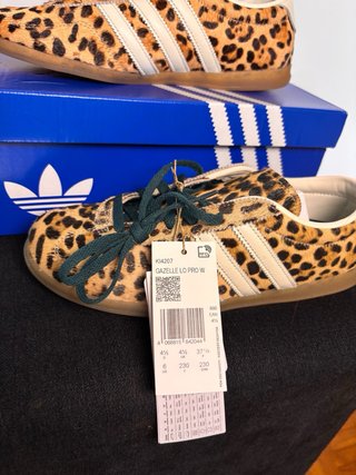 Adidas Gazelle Lo Pro W Animal Print Talla 37