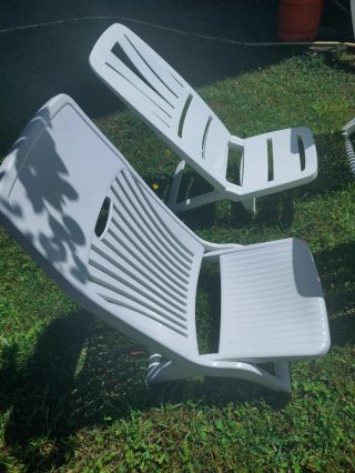 Lote 4 Sillas Playa/Jardín Reclinables