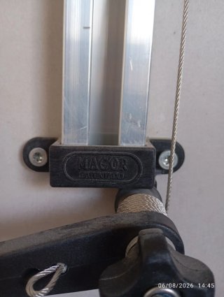 Tendedero Magor Manivela Techo/Pared Nuevo