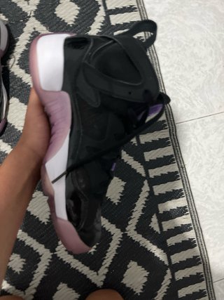 Zapatillas Jordan originales negras y moradas