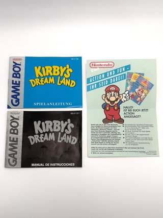 KIRBY’S DREAM LAND NINTENDO GAME BOY ORIGINAL