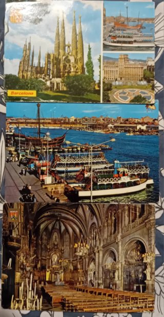 Lote 12 Postales Cataluña Años 60-70