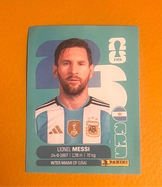 Cromo Messi Mundial 2026 FIFA