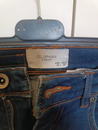 Pantalones vaqueros azules