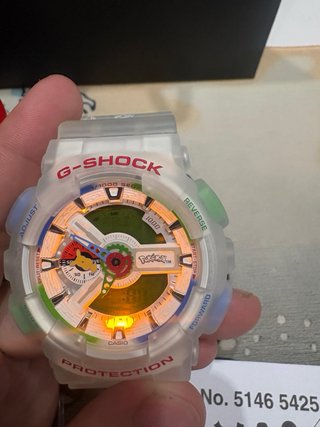 ULTIMO! Casio G-Shock Pokemon Edición 30aniv