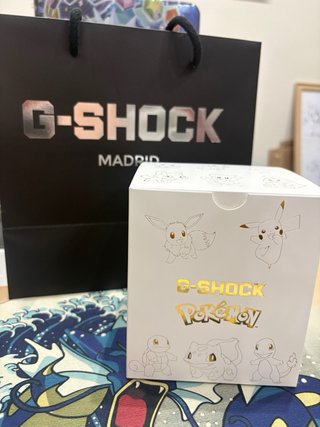 ULTIMO! Casio G-Shock Pokemon Edición 30aniv