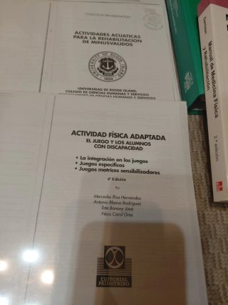 Libros rehabilitación