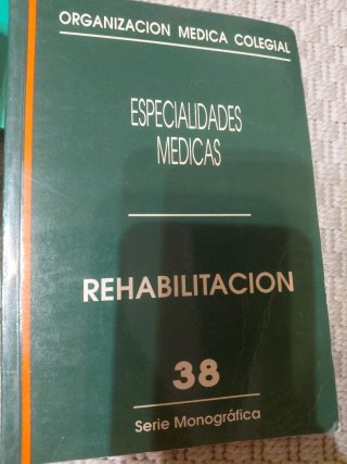Libros rehabilitación