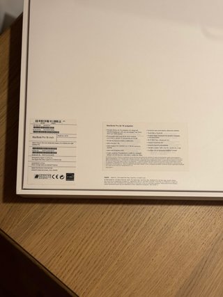 MacBook Pro 16 i9 16GB 1TB 2020