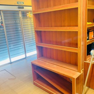 Estantería comercial de madera 248 cm