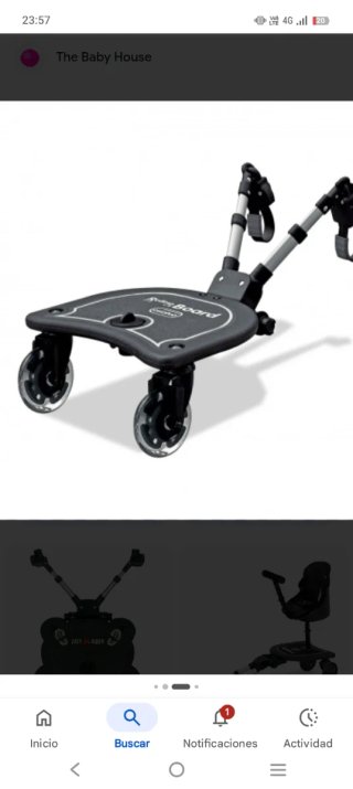 Patinete para carrito de bebé