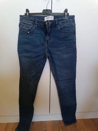Pantalón vaquero Pull&Bear azul
