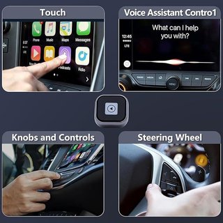 Aieloar CarPlay Inalámbrico Conector USB de 90°