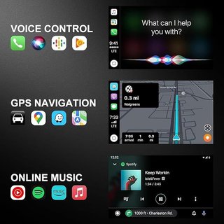 Aieloar CarPlay Inalámbrico Conector USB de 90°