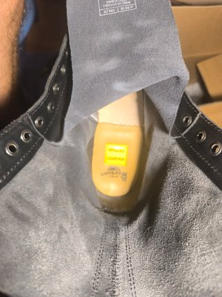 Stivali Dr Martens con punta in acciaio taglia 43
