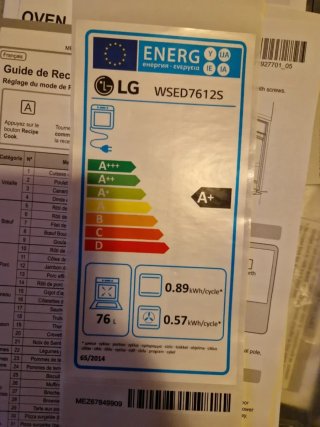 Bandejas de horno LG