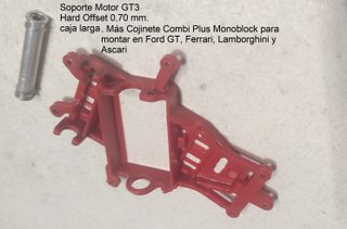 Slot 3 Soportes de motor. 2 AW RT3, 1 AW RT4