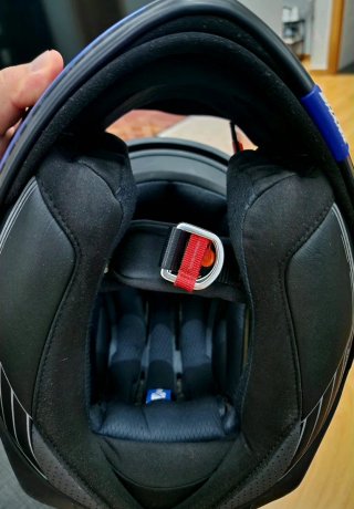 Casco Shark Spartan Azul y Negro