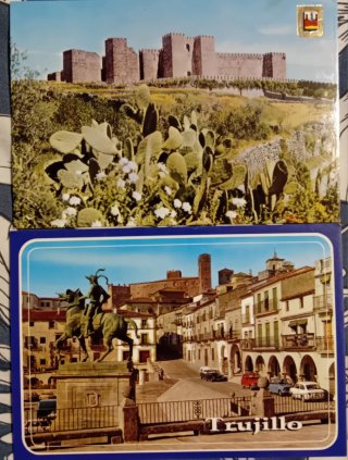 Lote 12 Postales Antiguas Extremadura Años 60-70