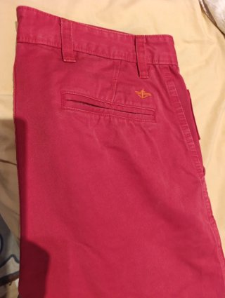Pantalones Dockers Hombre Talla 31/32 Rojo