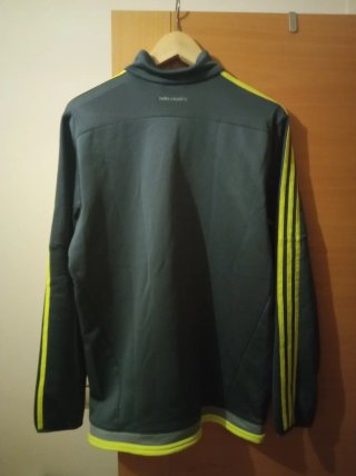 Sudadera Real Madrid Adidas Gris Talla M