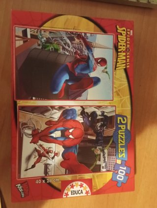 Puzzle Educa Spider-Man 2x100 piezas