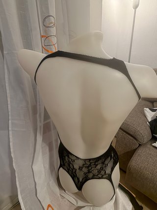 Malla sexy cuerpo entero negra