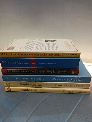 6 libros Paulo Coelho y más libros de autoayuda