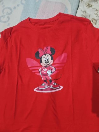 T-shirt Adidas Minnie Mouse Rossa Taglia L