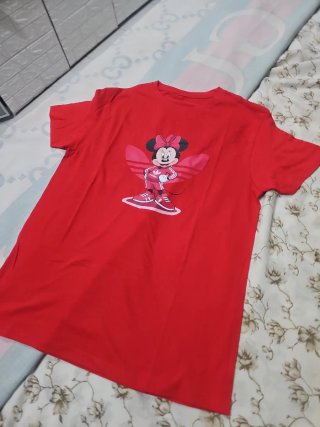 T-shirt Adidas Minnie Mouse Rossa Taglia L