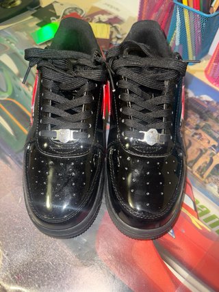 Zapatillas BAPE Negras y Rojas edicion limitada