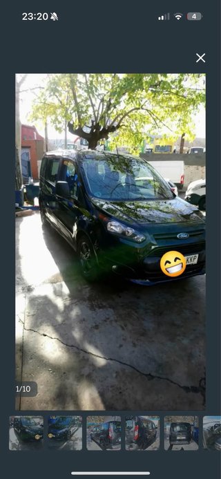 Ford Transit Connect Negra