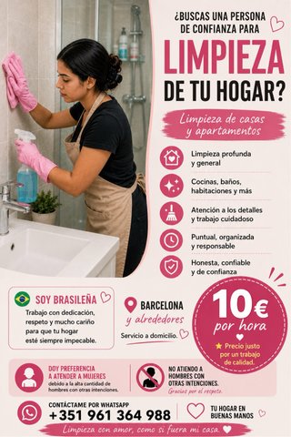 Limpieza detallada del piso al techo