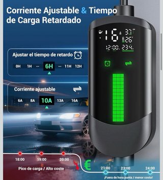 NUEVO Cargador Coche Eléctrico Wallbox 3,7kW 7M