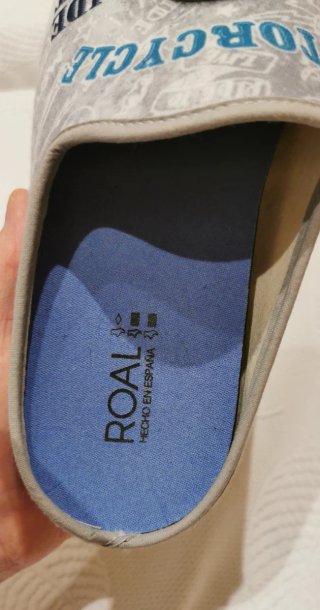 Zapatillas casa ROAL hombre talla 41