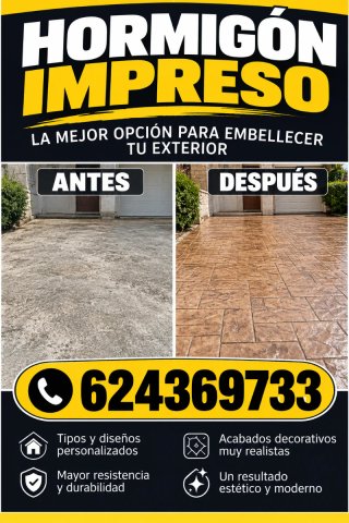 Hormigón Impreso para exteriores