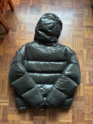 Cazadora Zara Verde Oscuro Talla M