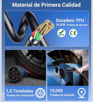 NUEVO Cargador Coche Eléctrico Wallbox 7M