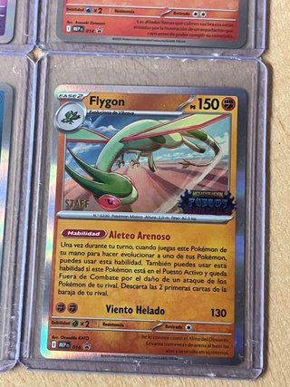 Lote cartas exclusivas pokemon STAFF