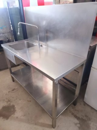 Fregadero industrial acero inoxidable