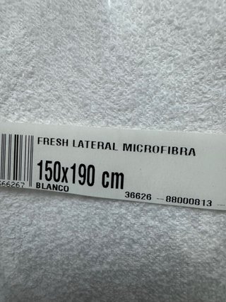 Protector Colchón Cama 15o impermeable Blanco