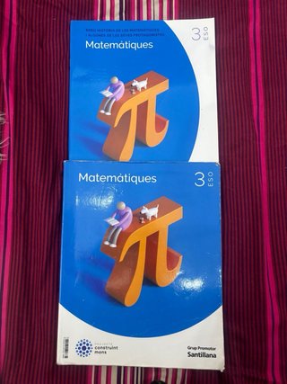Libros 3o de la ESO INS Marina LaLlagosta